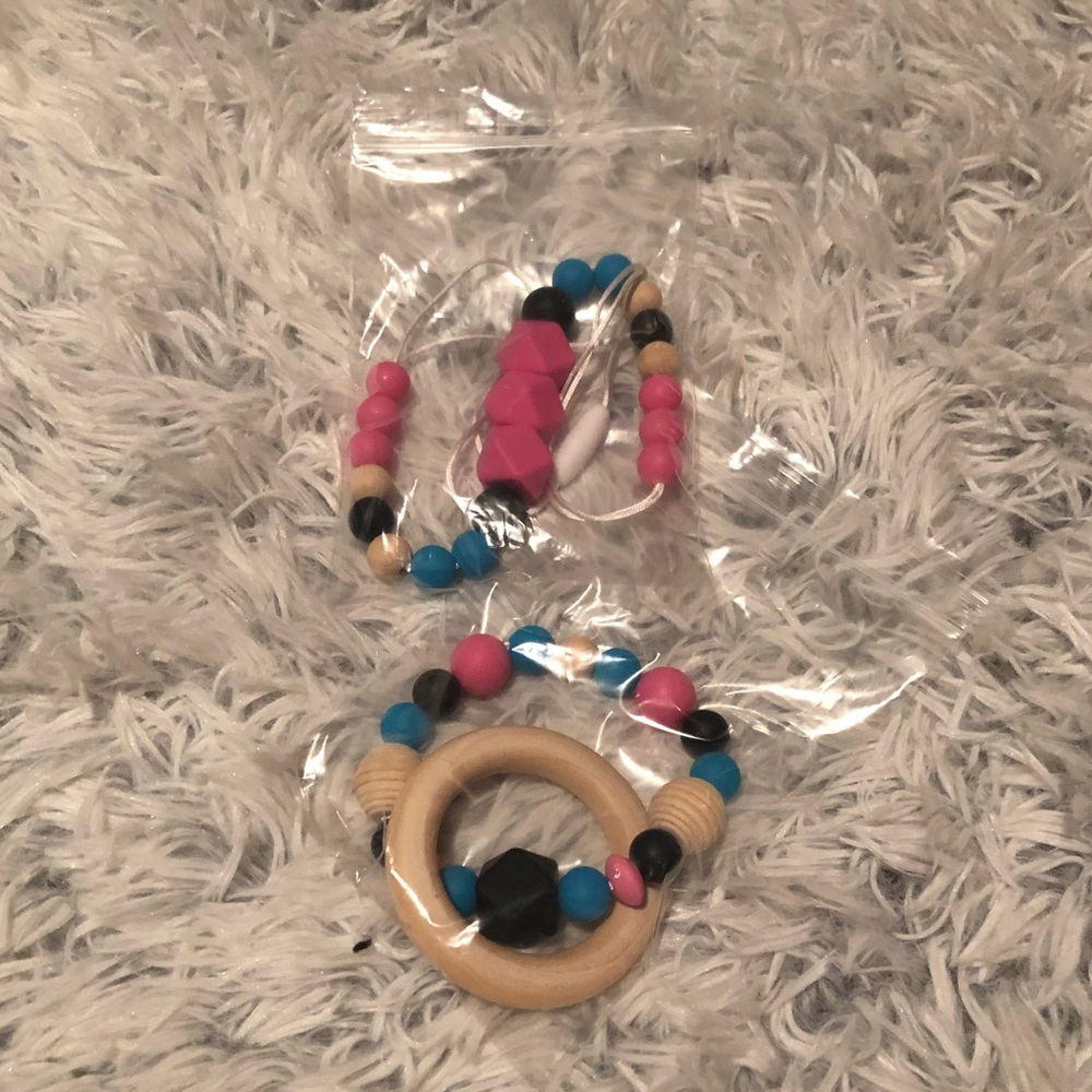 Mommy and me Teething set
